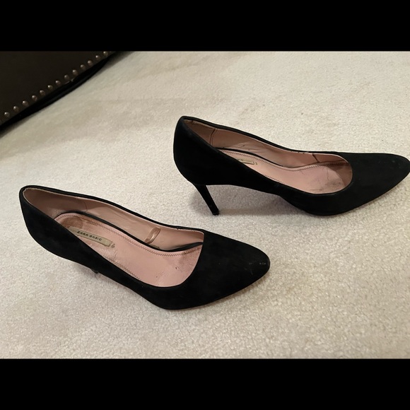 Zara Suede Heels - Picture 4 of 5